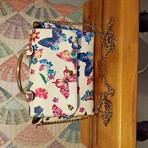 3/$25 Butterflies & A Few Bees  Crossbody Handbag
